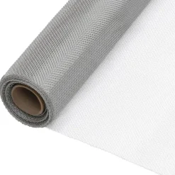 MAISON EXCLUSIVE - Écran en treillis acier inoxydable 112x2000 cm argenté