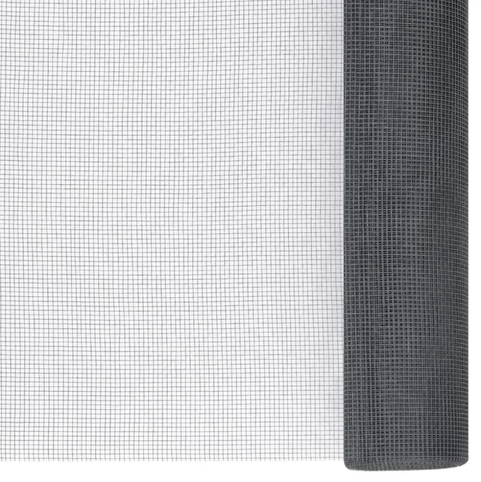 MAISON EXCLUSIVE - Écran en treillis fibre de verre 60x1000 cm gris