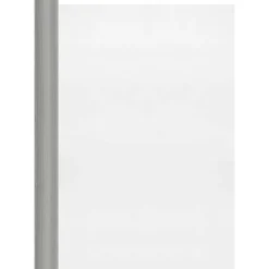 MAISON EXCLUSIVE - Écran en treillis acier inoxydable 112x500 cm argenté
