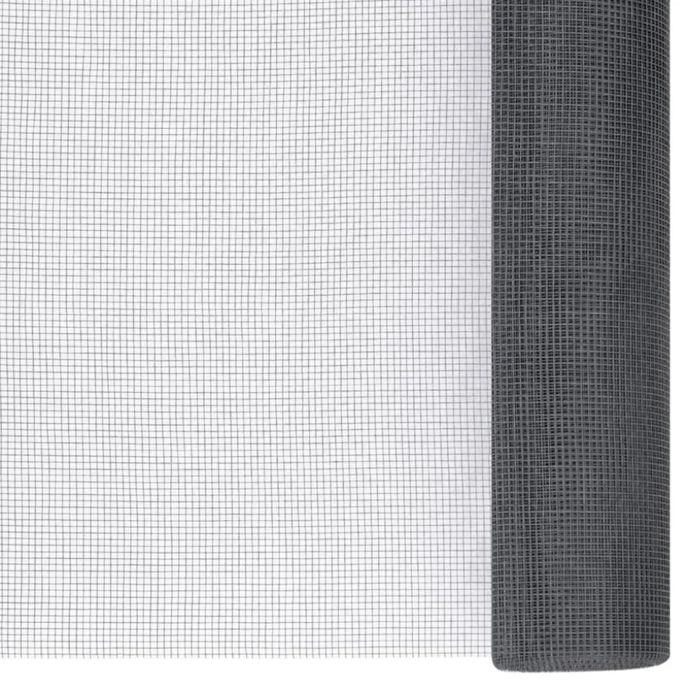 MAISON EXCLUSIVE - Écran en treillis fibre de verre 80x500 cm gris
