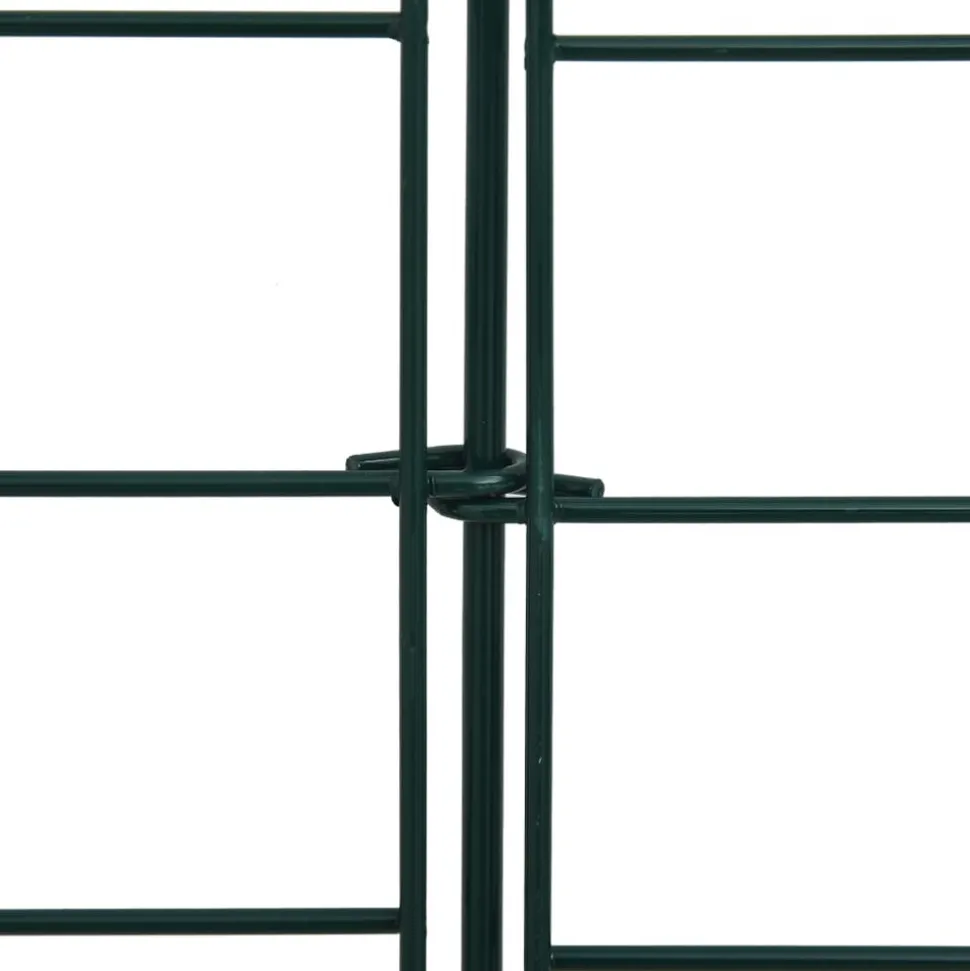 MAISON EXCLUSIVE - Ensemble de clôture de jardin 77,5x64 cm vert