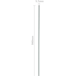 MAISON EXCLUSIVE - Ensemble de clôture de jardin 77,5x64 cm vert