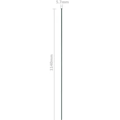 MAISON EXCLUSIVE - Ensemble de clôture de jardin 115x79 cm vert
