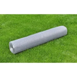 MAISON EXCLUSIVE - Grillage pour volière acier galvanisé 10x1 m argenté