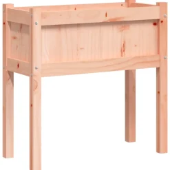 MAISON EXCLUSIVE - Jardinières avec pieds 70x31x70 cm bois massif douglas