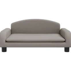 MAISON EXCLUSIVE - Lit pour chien taupe 70x45x30 cm tissu