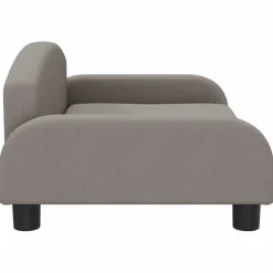 MAISON EXCLUSIVE - Lit pour chien taupe 70x45x30 cm tissu