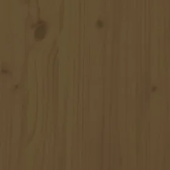 MAISON EXCLUSIVE - Lit pour chien marron miel 95,5x73,5x90 cm bois de pin solide