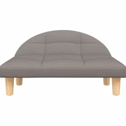 MAISON EXCLUSIVE - Lit pour chien taupe 70x52x30 cm tissu