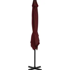 MAISON EXCLUSIVE - Parasol de jardin en porte-à-faux avec mât en aluminium