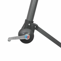 MAISON EXCLUSIVE - Parasol suspendu avec poteau bordeaux 3 m