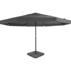 MAISON EXCLUSIVE - Parasol de jardin avec base portable anthracite