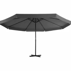 MAISON EXCLUSIVE - Parasol de jardin avec base portable anthracite