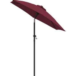 MAISON EXCLUSIVE - Parasol bordeaux 200x224 cm aluminium