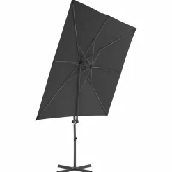 MAISON EXCLUSIVE - Parasol de jardin avec base portable anthracite