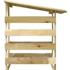 MAISON EXCLUSIVE - Pergola avec toit 100x90x100 cm bois de pin imprégné