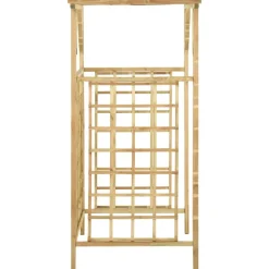 MAISON EXCLUSIVE - Pergola de jardin pour poubelles doubles bois de pin imprégné
