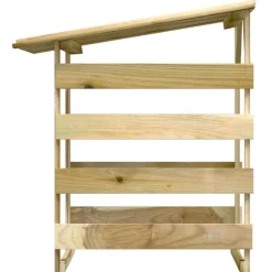 MAISON EXCLUSIVE - Pergolas avec toits 6 pcs 100x90x100 cm bois de pin imprégné
