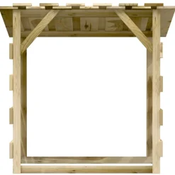 MAISON EXCLUSIVE - Pergolas avec toits 4 pcs 100x90x100 cm bois de pin imprégné