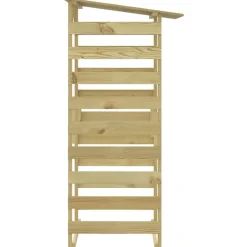 MAISON EXCLUSIVE - Pergolas avec toits 6 pcs 100x90x200 cm bois de pin imprégné