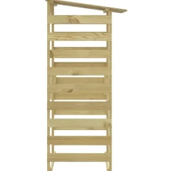 MAISON EXCLUSIVE - Pergolas avec toits 4 pcs 100x90x200 cm bois de pin imprégné