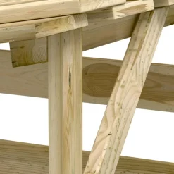 MAISON EXCLUSIVE - Pergolas avec toits 3 pcs 100x90x100 cm bois de pin imprégné
