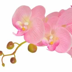 MAISON EXCLUSIVE - Plante artificielle avec pot orchidée 65 cm rose