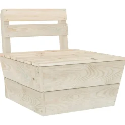 MAISON EXCLUSIVE - Salon de jardin palette 3 pcs bois d'épicéa imprégné