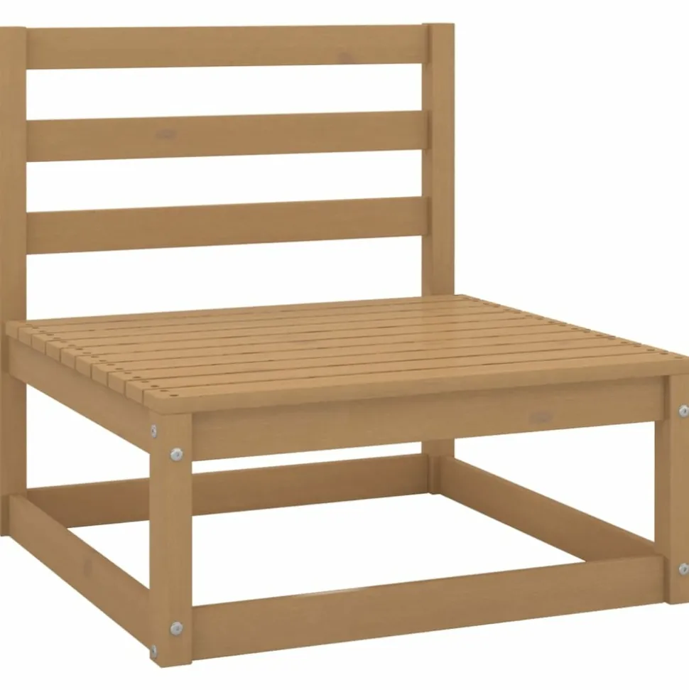 MAISON EXCLUSIVE - Salon de jardin 12 pcs bois de pin massif
