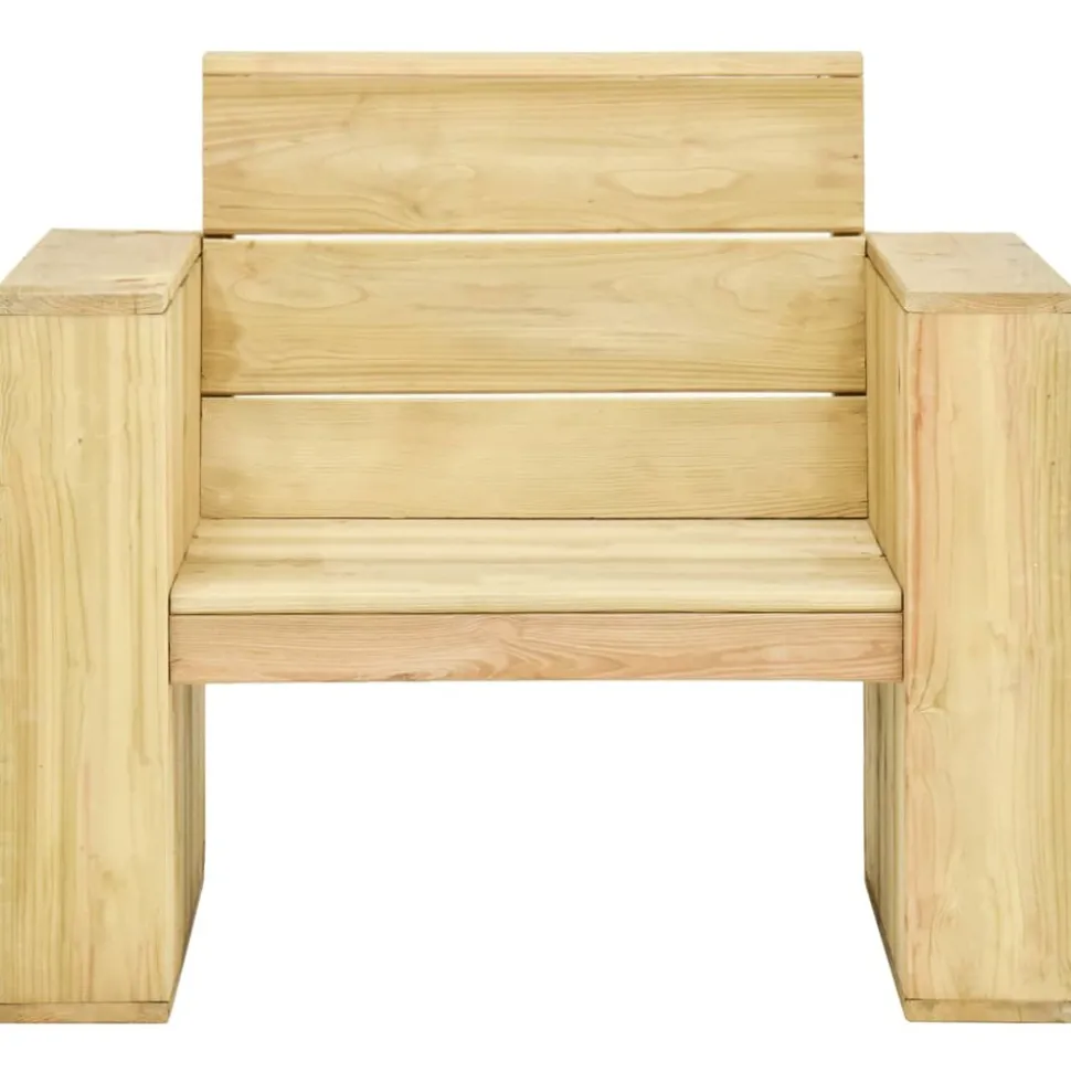 MAISON EXCLUSIVE - Salon de jardin 3 pcs bois de pin imprégné