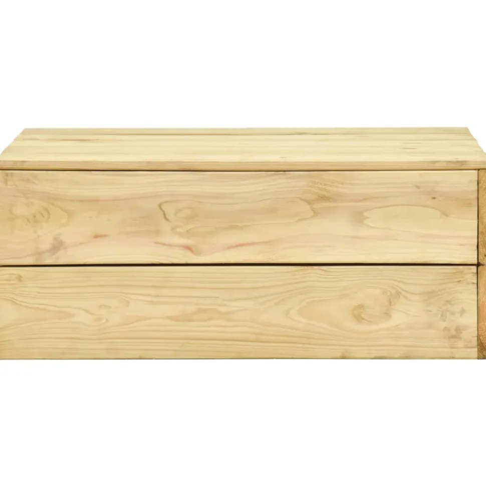 MAISON EXCLUSIVE - Salon de jardin 3 pcs bois de pin imprégné