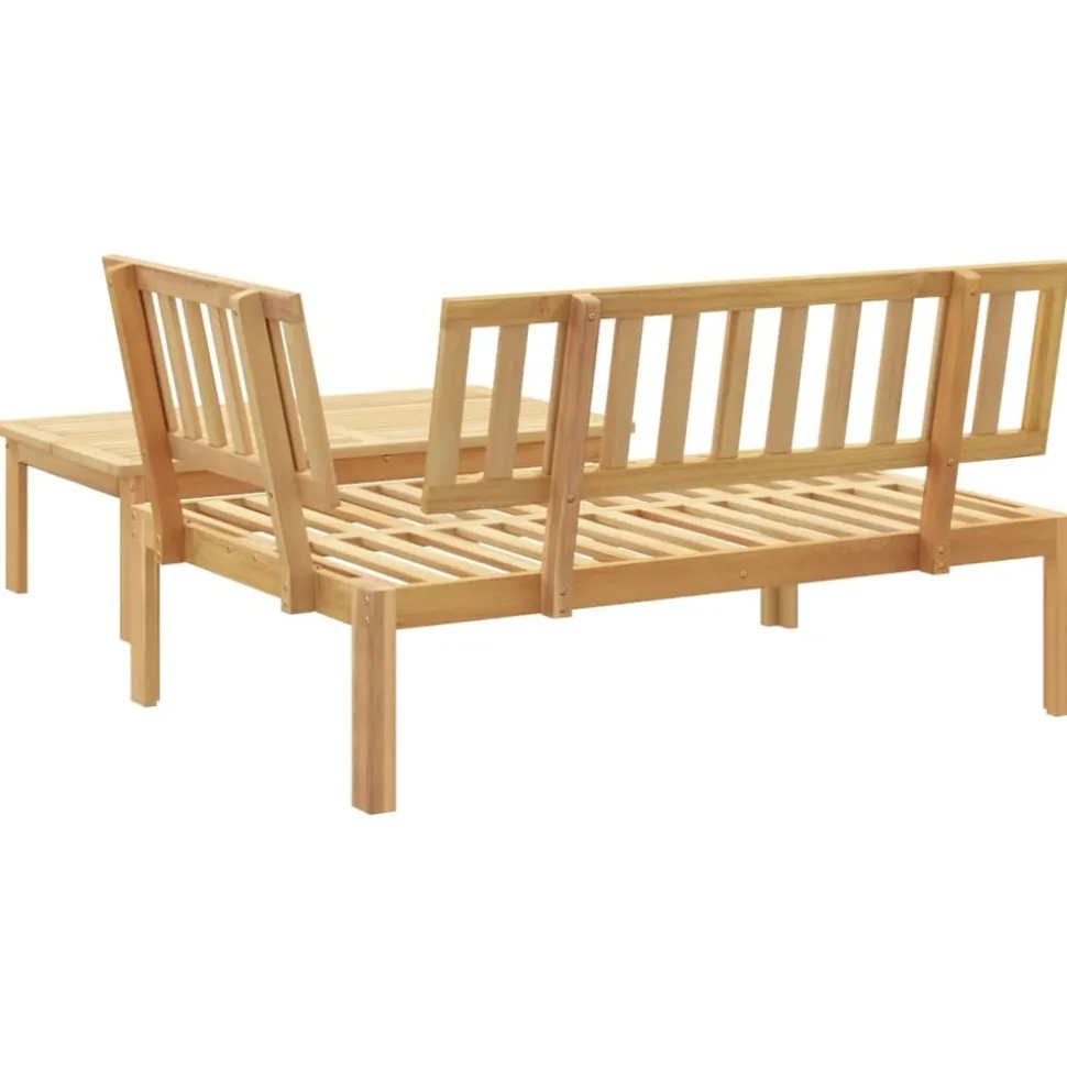 MAISON EXCLUSIVE - Salon de jardin palette 2 pcs bois massif d'acacia