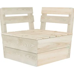 MAISON EXCLUSIVE - Salon de jardin palette 11 pcs bois d'épicéa imprégné