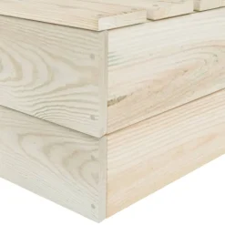MAISON EXCLUSIVE - Salon de jardin palette 11 pcs bois d'épicéa imprégné