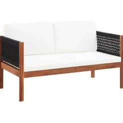 MAISON EXCLUSIVE - Salon de jardin 4 pcs bois d'acacia solide