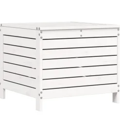 MAISON EXCLUSIVE - Salon de jardin 6 pcs blanc bois de pin massif