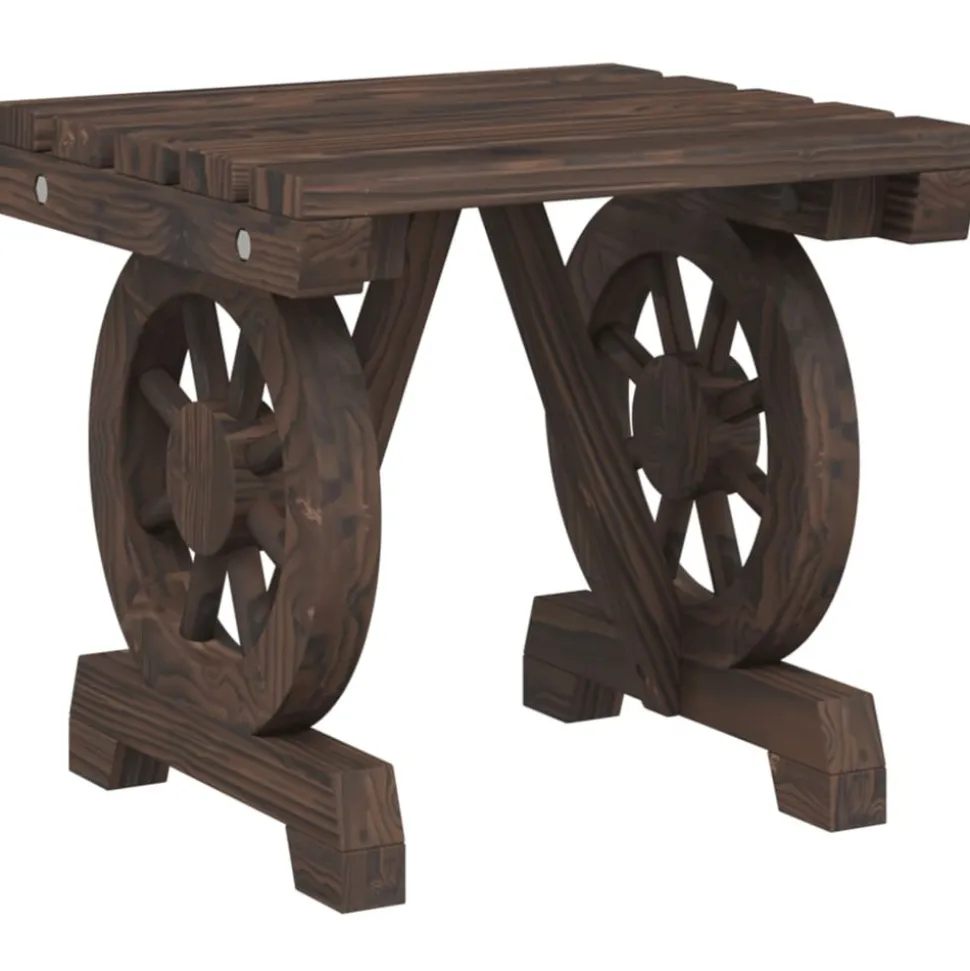 MAISON EXCLUSIVE - Salon de jardin 3 pcs bois de sapin massif