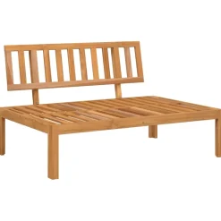 MAISON EXCLUSIVE - Salon palette de jardin 4 pcs bois d'acacia massif