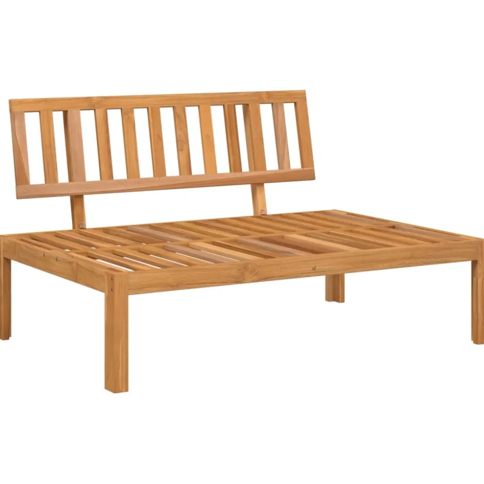 MAISON EXCLUSIVE - Salon palette de jardin 4 pcs bois d'acacia massif