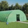 MAISON EXCLUSIVE - Serre avec cadre en acier vert 36 m² 6x6x2,85 m