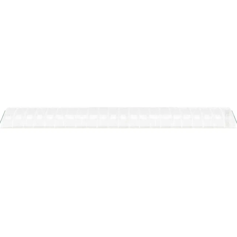 MAISON EXCLUSIVE - Serre avec cadre en acier blanc 88 m² 22x4x2 m