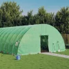 MAISON EXCLUSIVE - Serre avec cadre en acier vert 48 m² 8x6x2,85 m