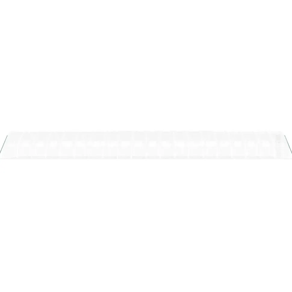 MAISON EXCLUSIVE - Serre avec cadre en acier blanc 80 m² 20x4x2 m