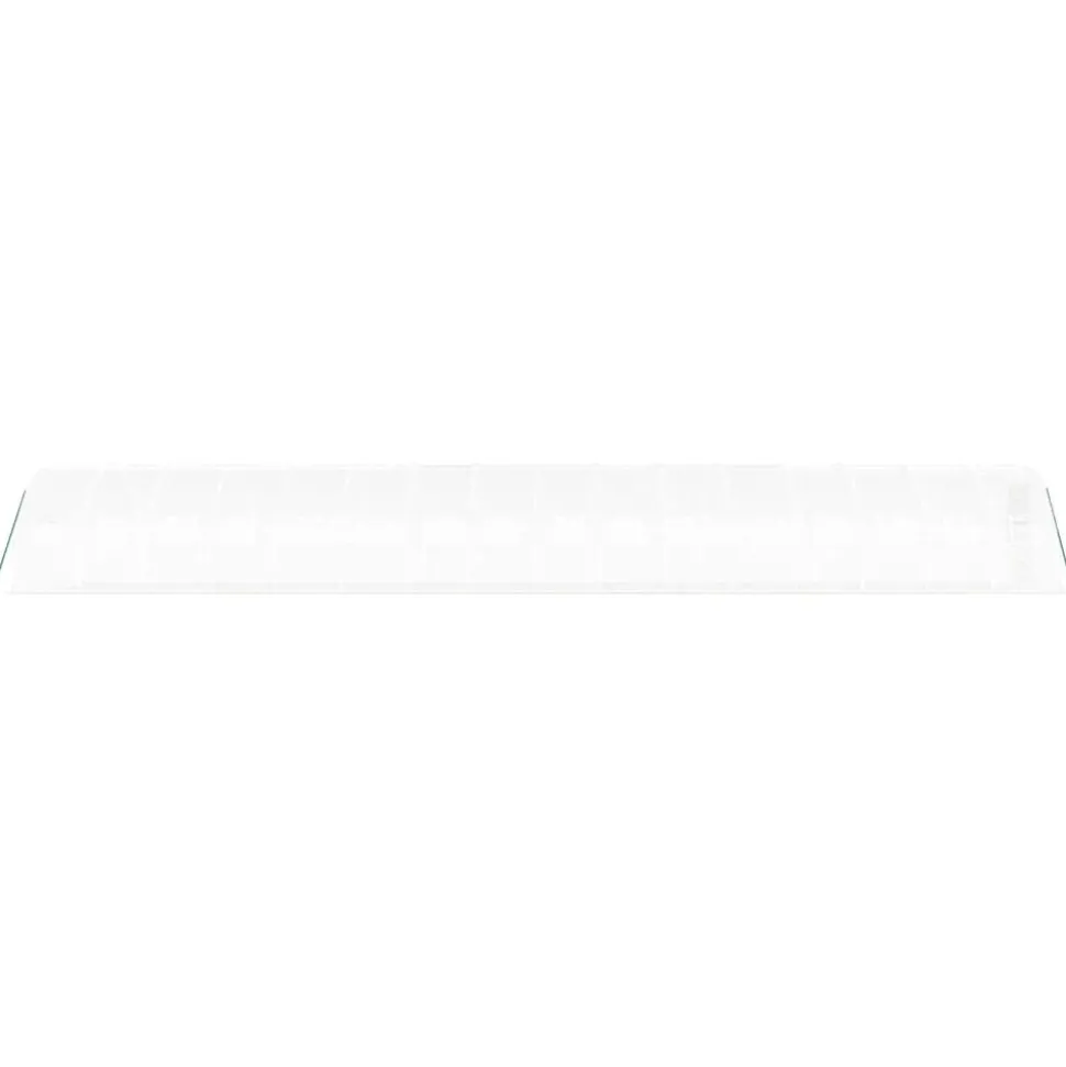 MAISON EXCLUSIVE - Serre avec cadre en acier blanc 48 m² 16x3x2 m