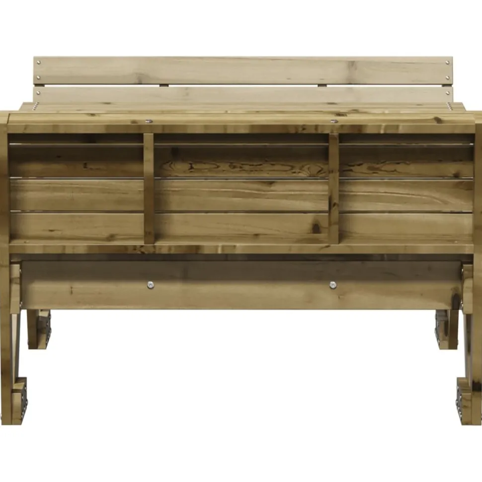 MAISON EXCLUSIVE - Table de pique-nique pour enfants bois de pin imprégné