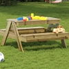 MAISON EXCLUSIVE - Table de pique-nique pour enfants bois de pin imprégné