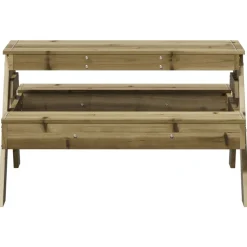 MAISON EXCLUSIVE - Table de pique-nique pour enfants bois de pin imprégné