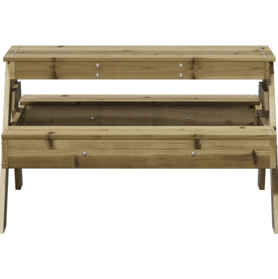 MAISON EXCLUSIVE - Table de pique-nique pour enfants bois de pin imprégné