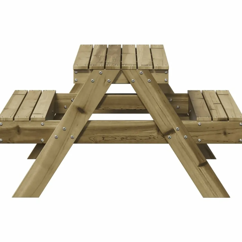 MAISON EXCLUSIVE - Table de pique-nique pour enfants bois de pin imprégné