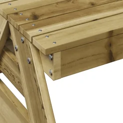 MAISON EXCLUSIVE - Table de pique-nique pour enfants bois de pin imprégné